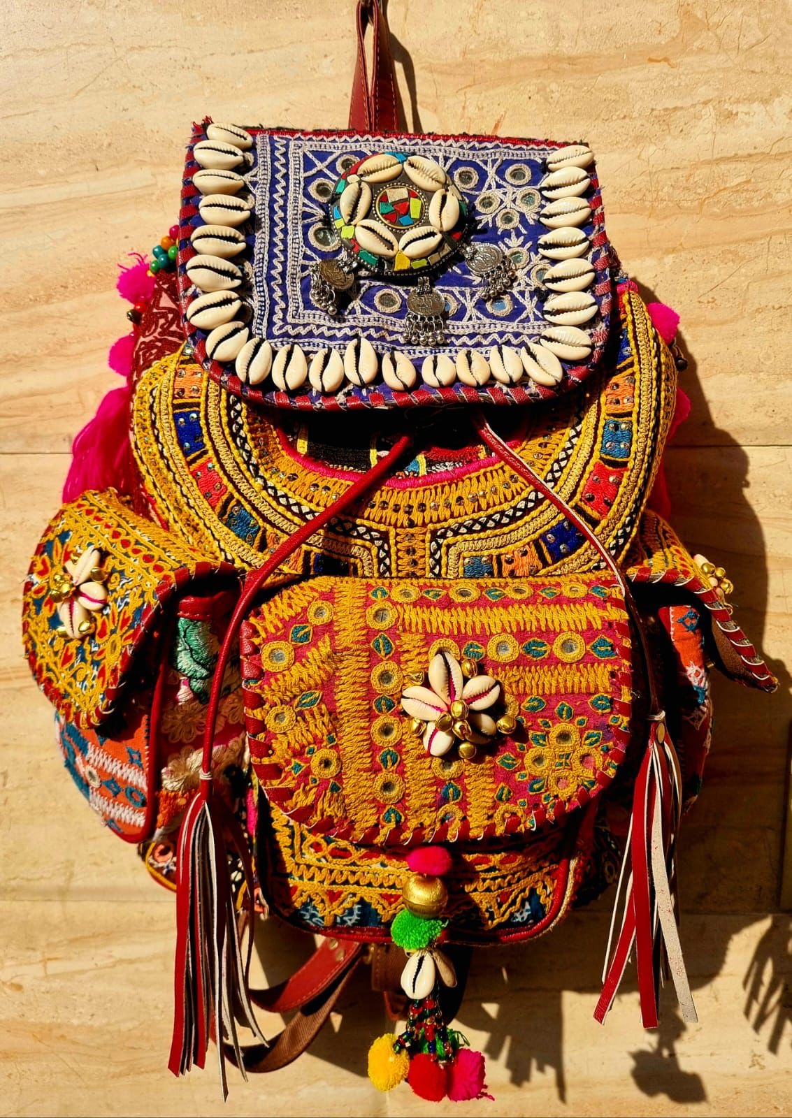 Multicolor Ocean Backpack