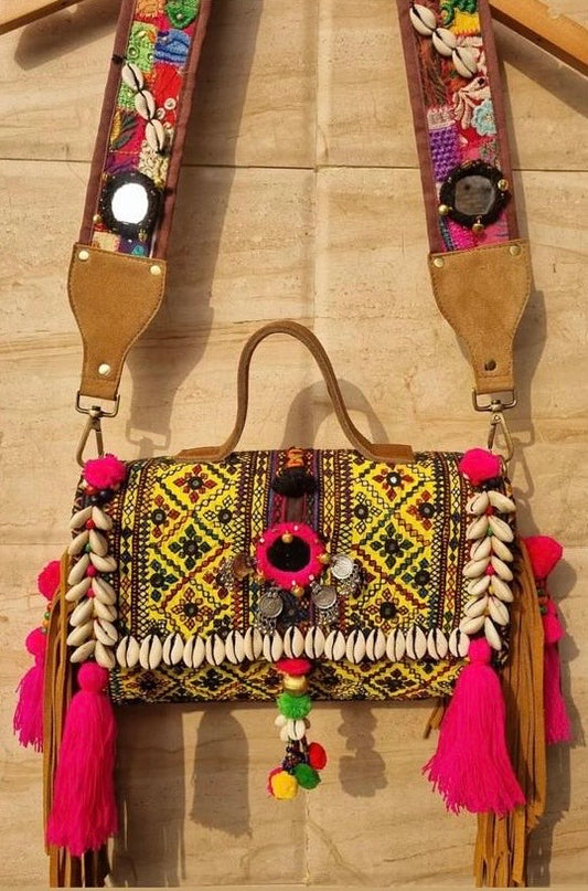 Multicolor Ocean Bodycross Bag